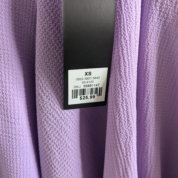 Revamped skater purple dress - Picture 3 of 4